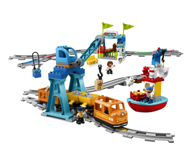 LEGO DUPLO Town 10875 Pociąg towarowy - 432468 - zdjęcie 2